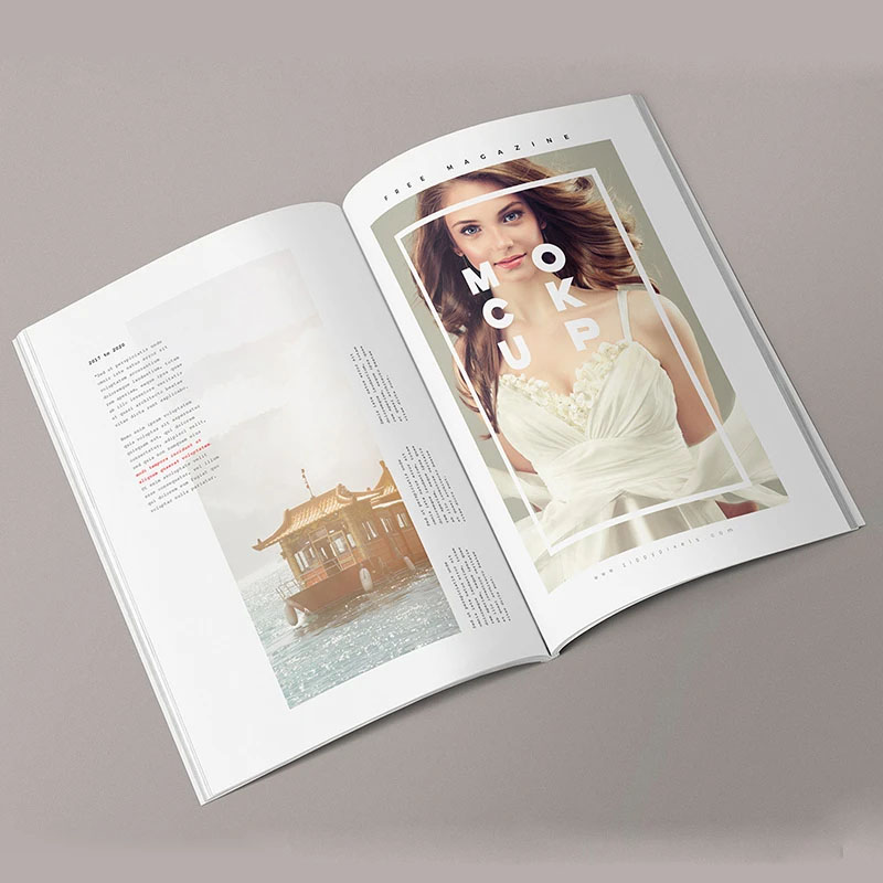 High-quality magazine product catalog customized printing fashion book