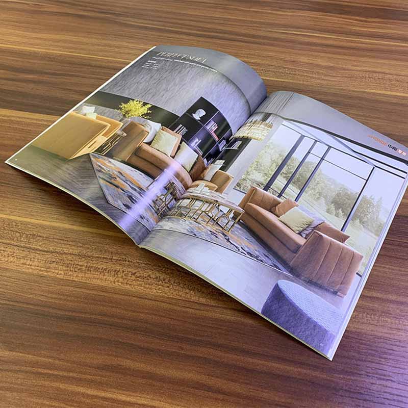 High-quality magazine product catalog customized printing fashion book